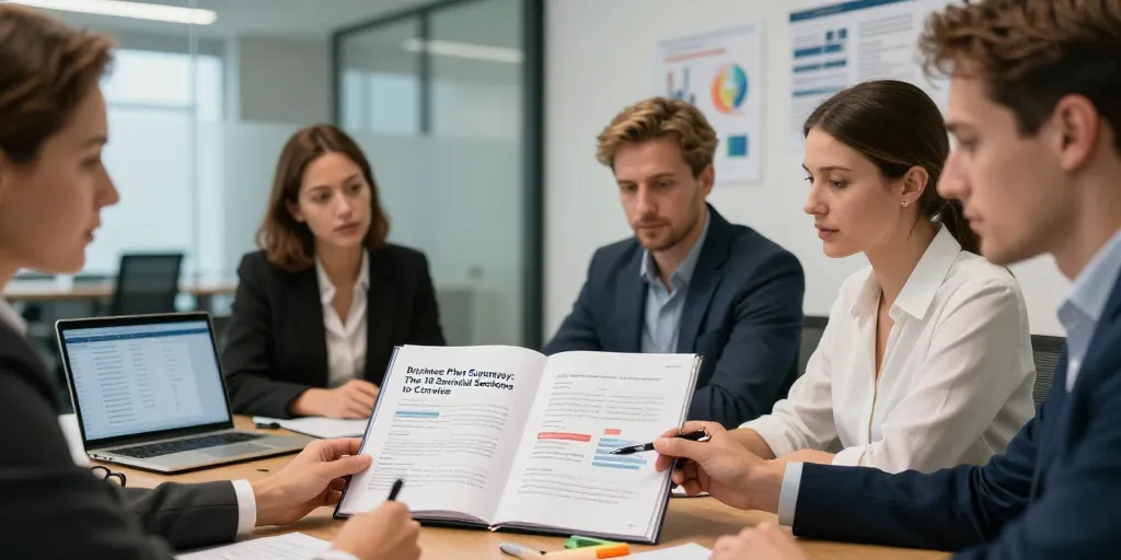 sommaire business plan